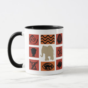 Mug Art symbolique et motifs africains modernes