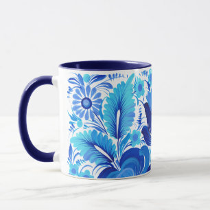 Mug Art traditionnel ukrainien de Petrikivka