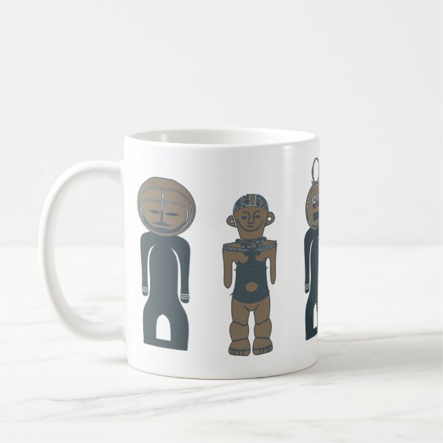 Mug Art tribal moderne Abstrait (Gauche)