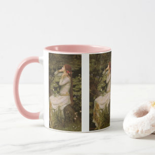 Mug Art victorien, Ophélie près de l'étang par Waterho