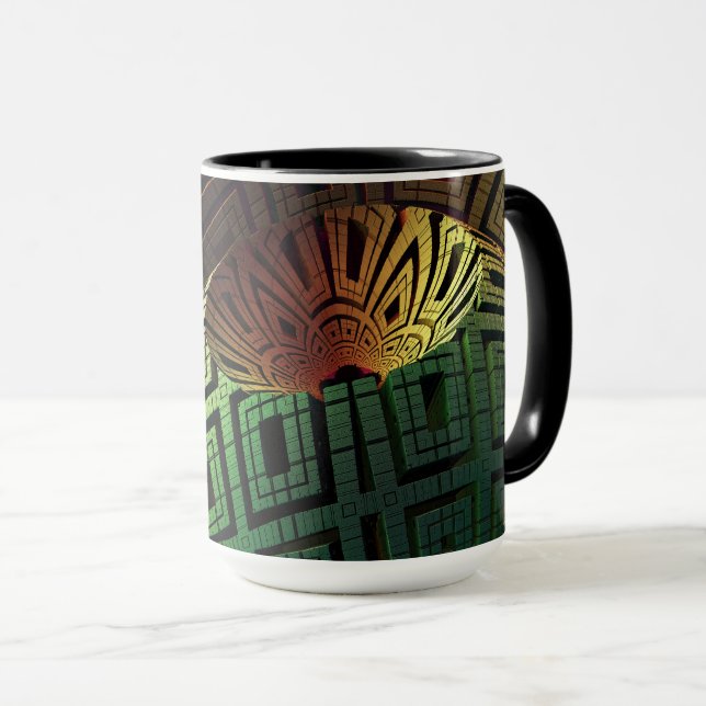 Mug Artefact Alien par Xzendor7 (Devant droit)