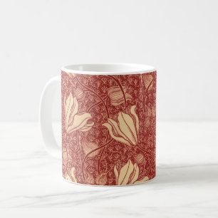 Mug Arthur Wilcock Le motif floral rouge de la collect