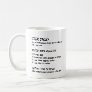 Mug Article utilisateur de Product Manager Scrum agile