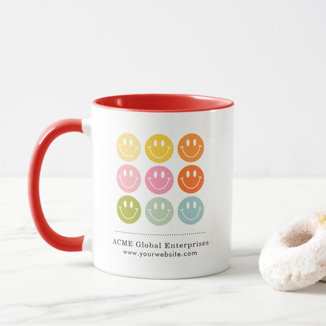 Mug Articles promotionnels Pas de minimum, Ajouter vot (Avec donut)