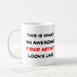 Mug artiste de fibres, génial