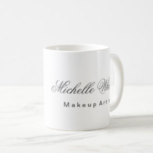 Mug Artiste de maquillage moderne minimaliste clair