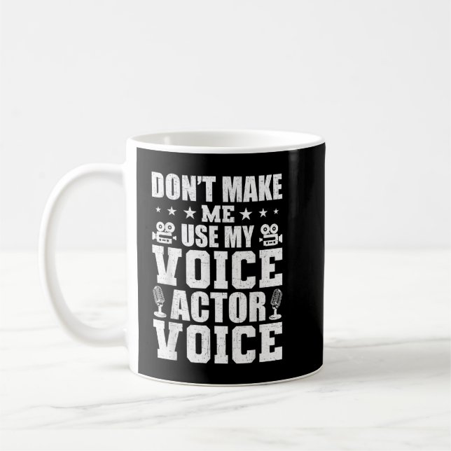 Mug Artiste de voix-over Actrice de voix par action  (Gauche)