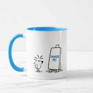 Mug ARTISTE NON INSPIRÉ par Jeff Willis Art