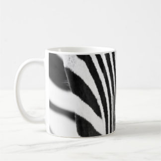 Mug Artistic black and white closeup portrait of a zeb