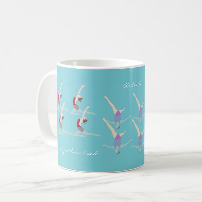 Mug Artistic Swimming (Devant gauche)