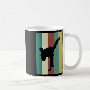 Mug Arts Martiaux Kickboxing Karate Taekwondo Retro De