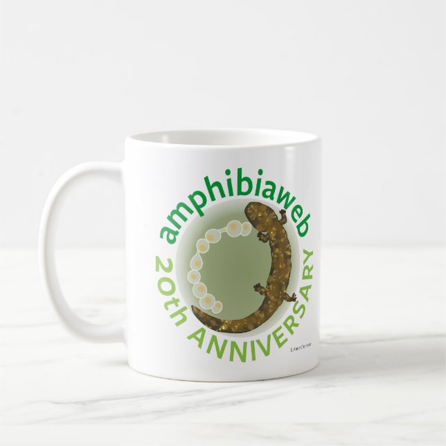 Mug #ArtYourAmphibian2020 - E. Anne Chambers - hellben (Gauche)