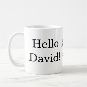 Mug Ascendance commune Bonjour David! Bonjour Will !Mu