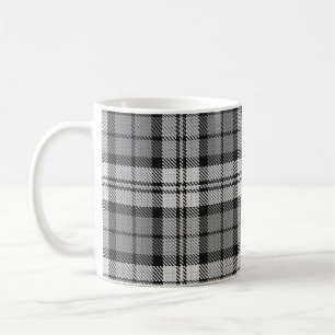 Mug Ash Grey Blackwatch Campbell Tartan Plaid