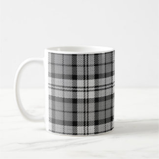 Mug Ash Grey Blackwatch Campbell Tartan Plaid