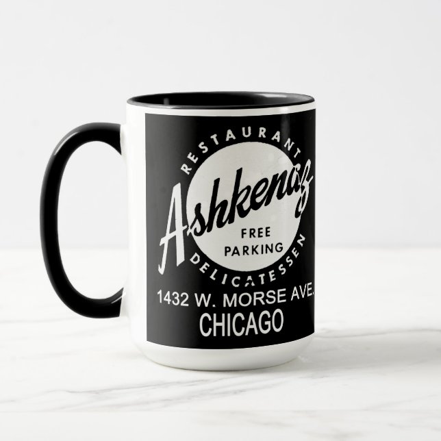 Mug Ashkenaz Delicatessen Restaurant, Chicago (Gauche)