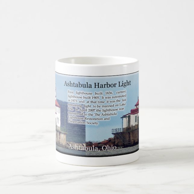 Mug Ashtabula Harbor Musique légère (Centre)