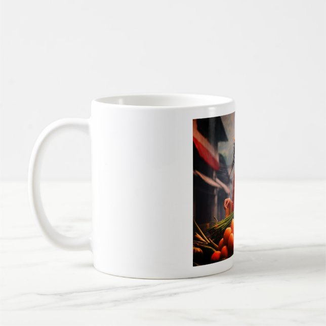 Mug (Asian Girl) Classic Mug, 11 oz (Gauche)