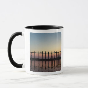 Mug Asie, Birmanie (Myanmar)  Silhouette de l'U Bien's