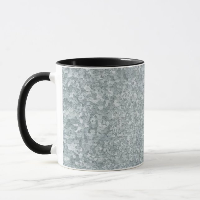 Mug Aspect métallique galvanisé (Gauche)