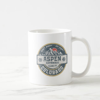 Mug Aspen Colorado Montagnes Rocheuses Le Camping Rand