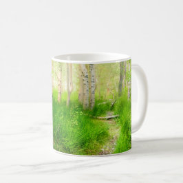 Mug Aspens and Lush Grasses at Convict Lake