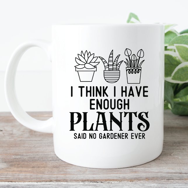 Mug Assez drôle de Plantes (Créateur téléchargé)