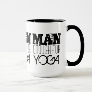 Mug ASSEZ HOMME POUR le Yoga-Texte