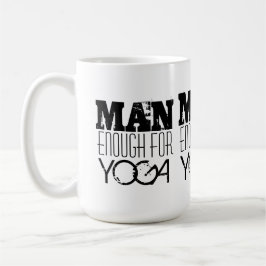 Mug ASSEZ HOMME POUR le Yoga-Texte