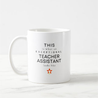 Mug Assistant d'enseignement exceptionnel Nom personna