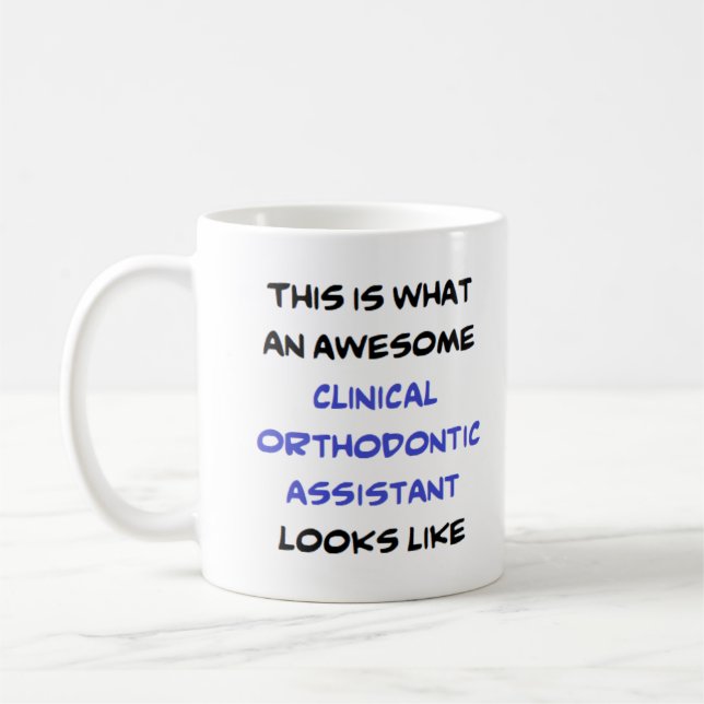 Mug assistant orthodontique clinique, génial (Gauche)