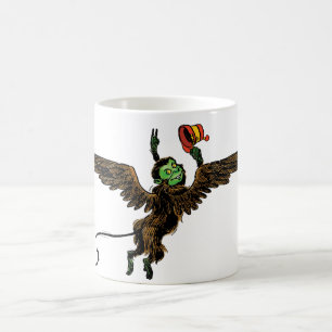 Mug Assistant vintage d'Oz, Singe volant maléfique