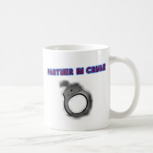 Mug Associé - dedans - menotte de droite de crime