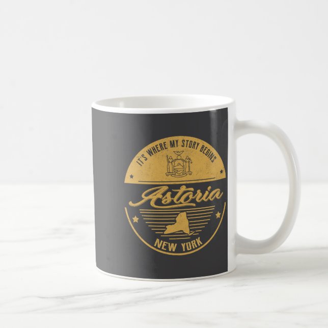 Mug Astoria New York Its Where My Story Begins  (Droite)