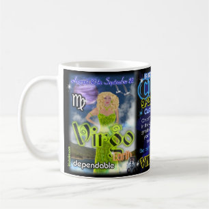 Mug Astrologie de tranchant de Balance de Vierge