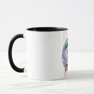 Mug astronaute alien