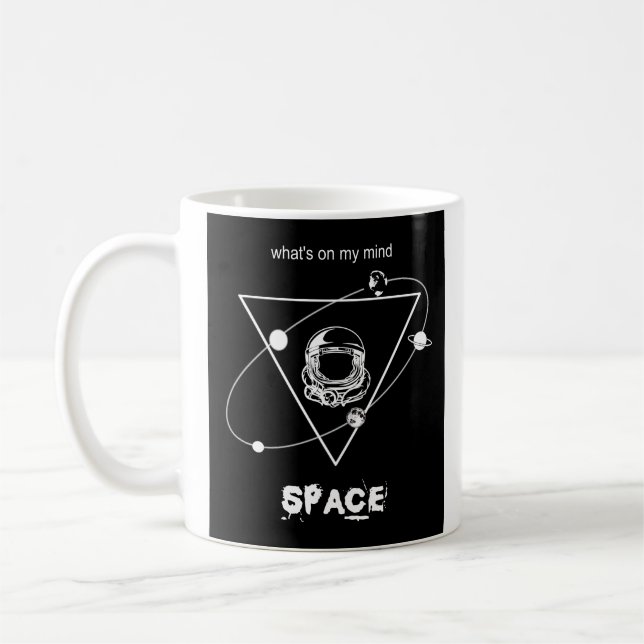 Mug astronaute casque (Gauche)