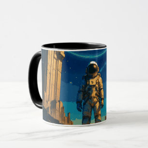 Mug Astronaute sous la porte céleste