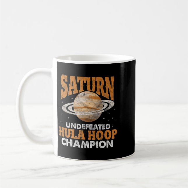 Mug Astronomie Amant Saturne Indéfectible Hula Hoop Ch (Gauche)
