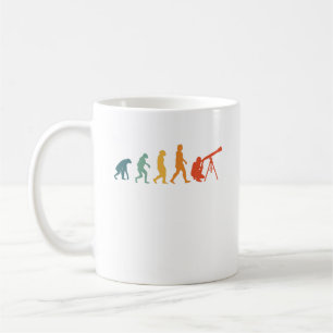 Mug Astronomie Évolution Télescope Rétro Astrophysique