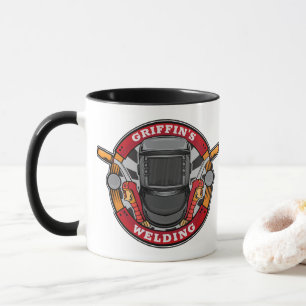 Mug Atelier de soudure personnalisé NAME Fabricant de 