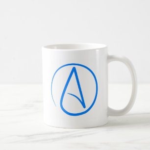 Mug Athée bleu A