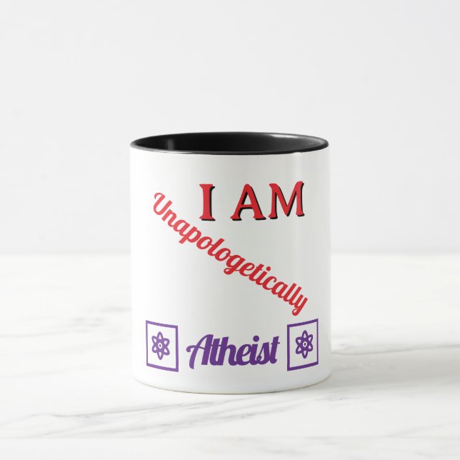 Mug Athée sans excuses (Centre)