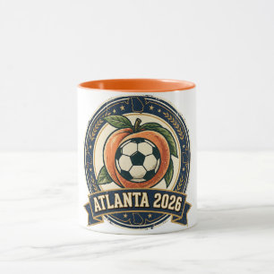 Mug Atlanta 2026 Coupe du Monde Ville Hôte Football Vi