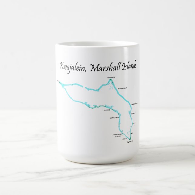 Mug Atoll de Kwajalein, Marshall Islands (Centre)