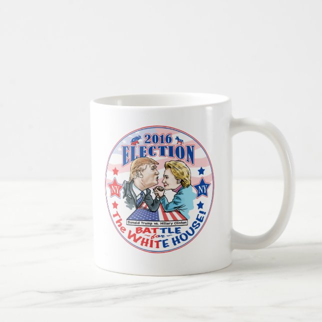 Mug Atout contre Hillary 2016 (Droite)