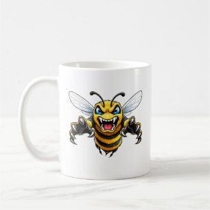 Mug Attaque de guépe jaune en colère