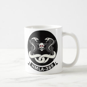 Mug Attaque marine Squadron-369 de lumière