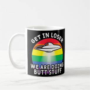 Mug Atteindre Loser Faisait Butt Stuff Rainbow Flag G