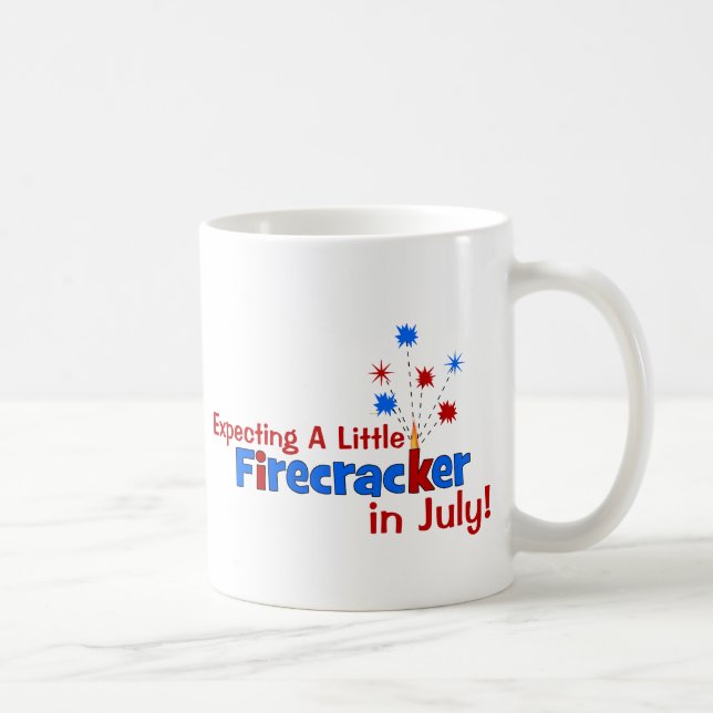 Mug Attendant un petit pétard en juillet (Droite)